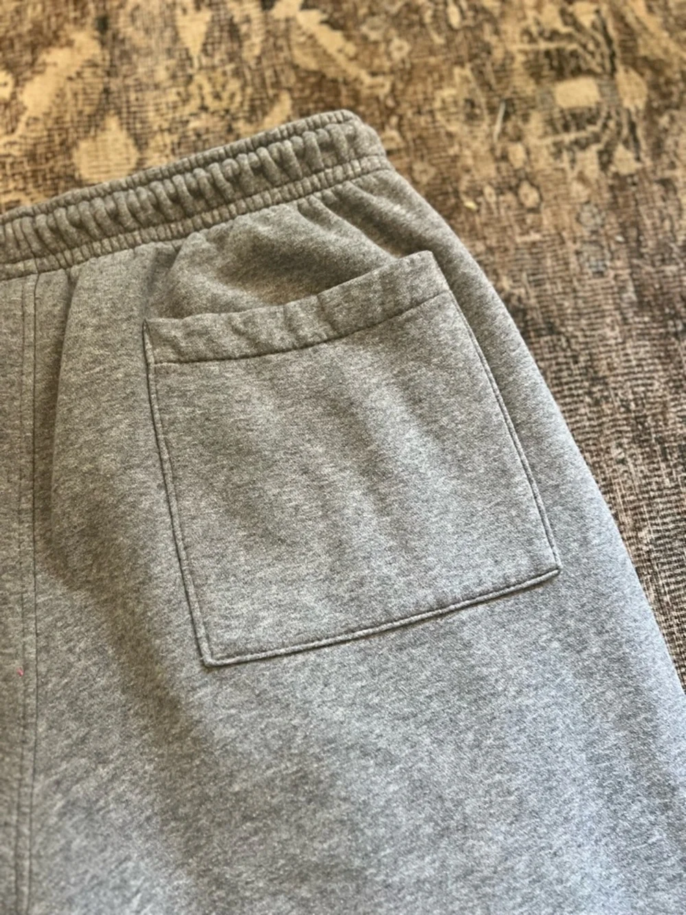 AIR JORDAN MENS FLEECE PANTS CARBON HEATHER 2XL